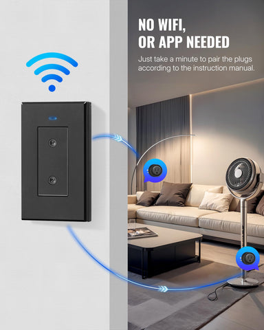 WILAWELS wall-mount faceplate enables easy installation and handheld use.