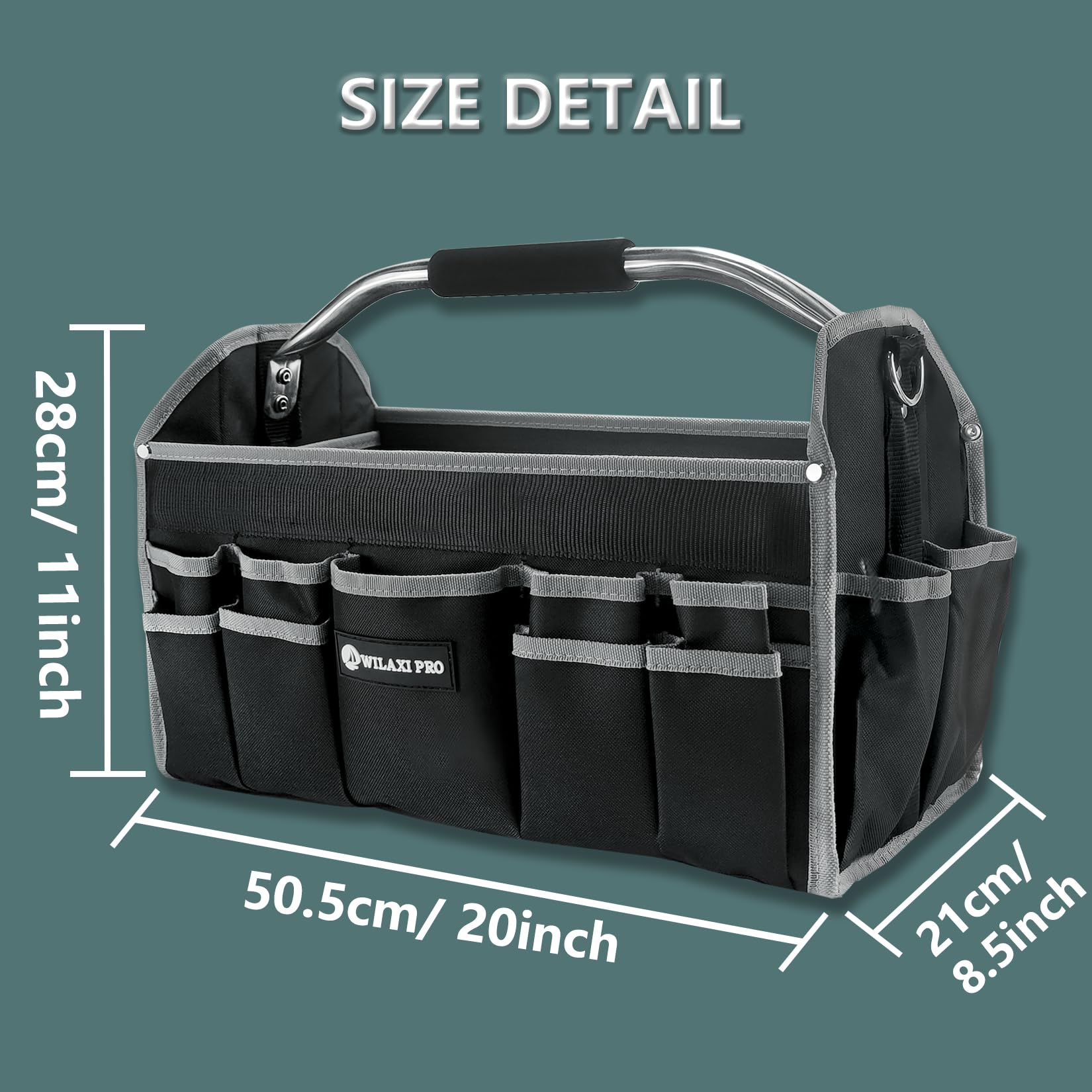WILAXI PRO inside loops help sort screwdrivers and pliers
