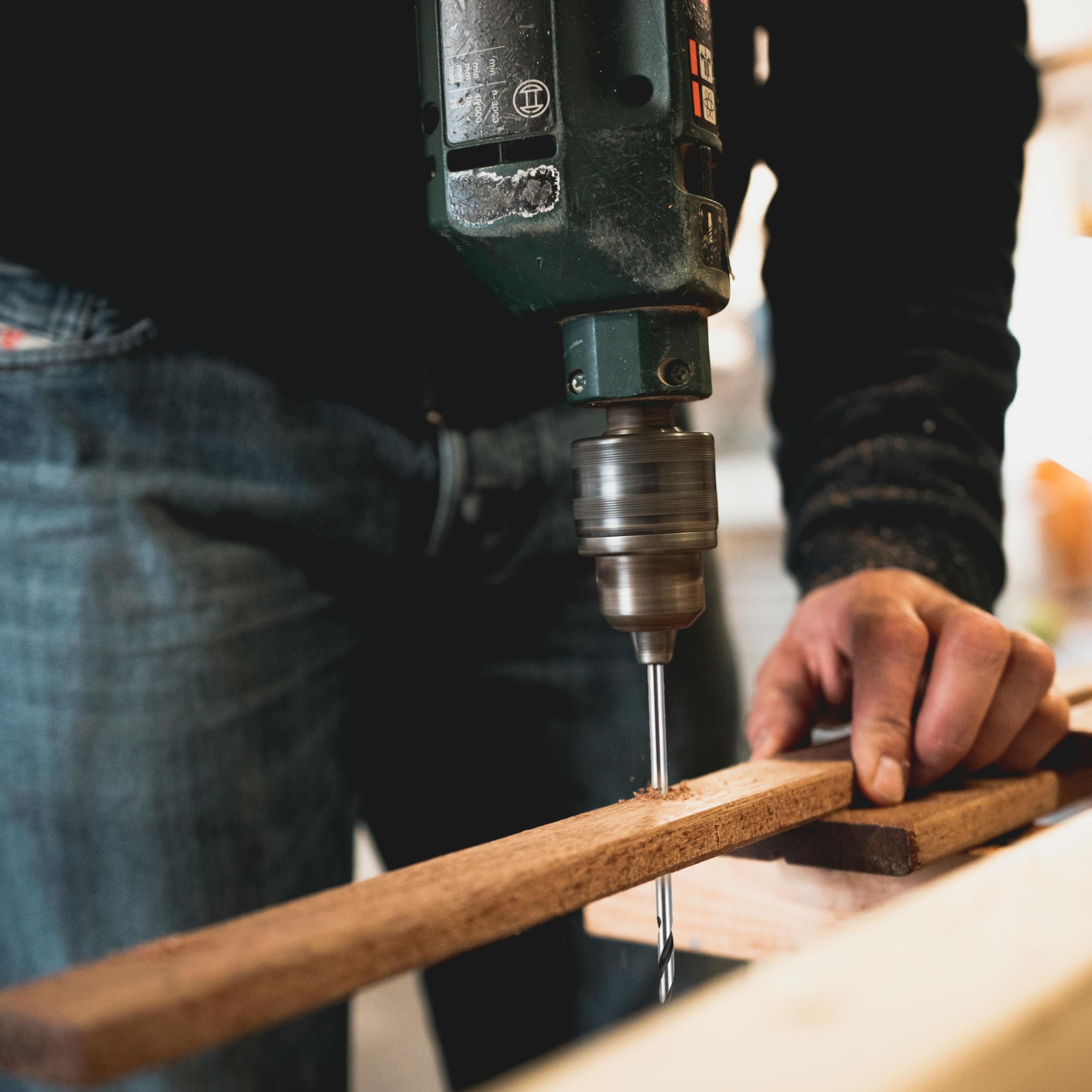WildBossy brad point bit 7/32 inch for durable cabinetry and furniture assembly.