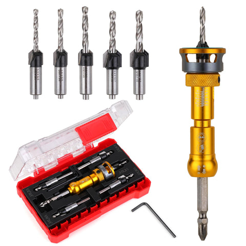 WildBossy countersink 1-8 inch bit delivers clean countersinks for precise joinery