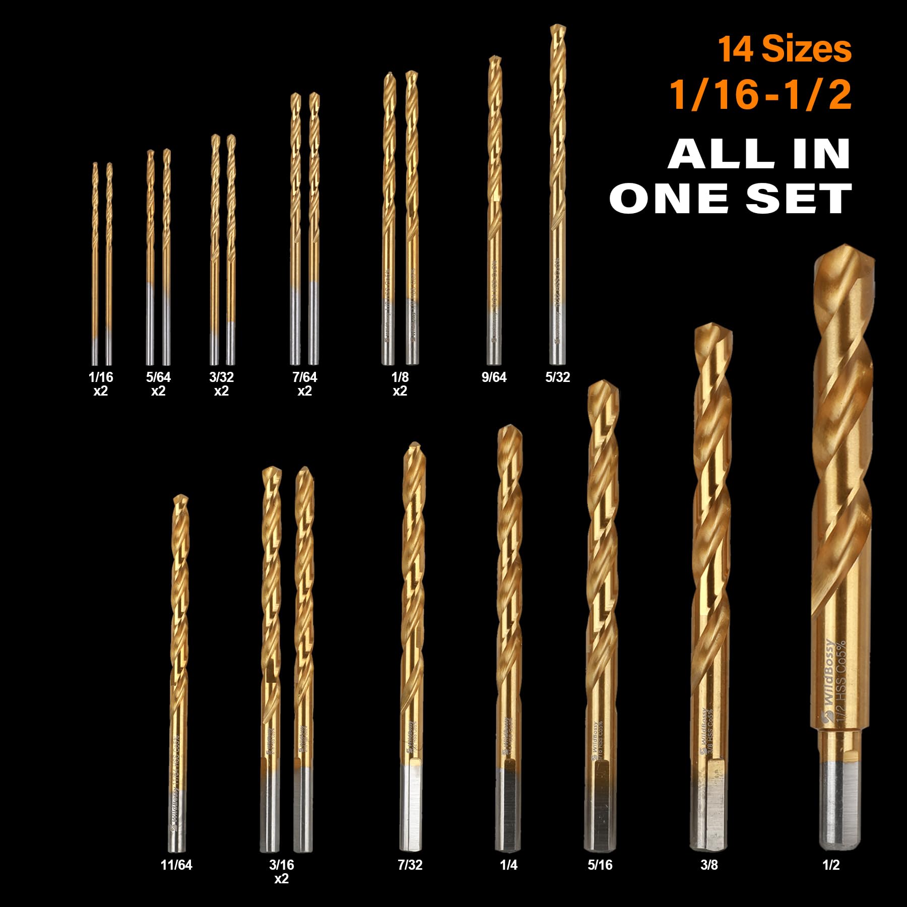 WildBossy 135-degree split-point tip improves precision and reduces walking.