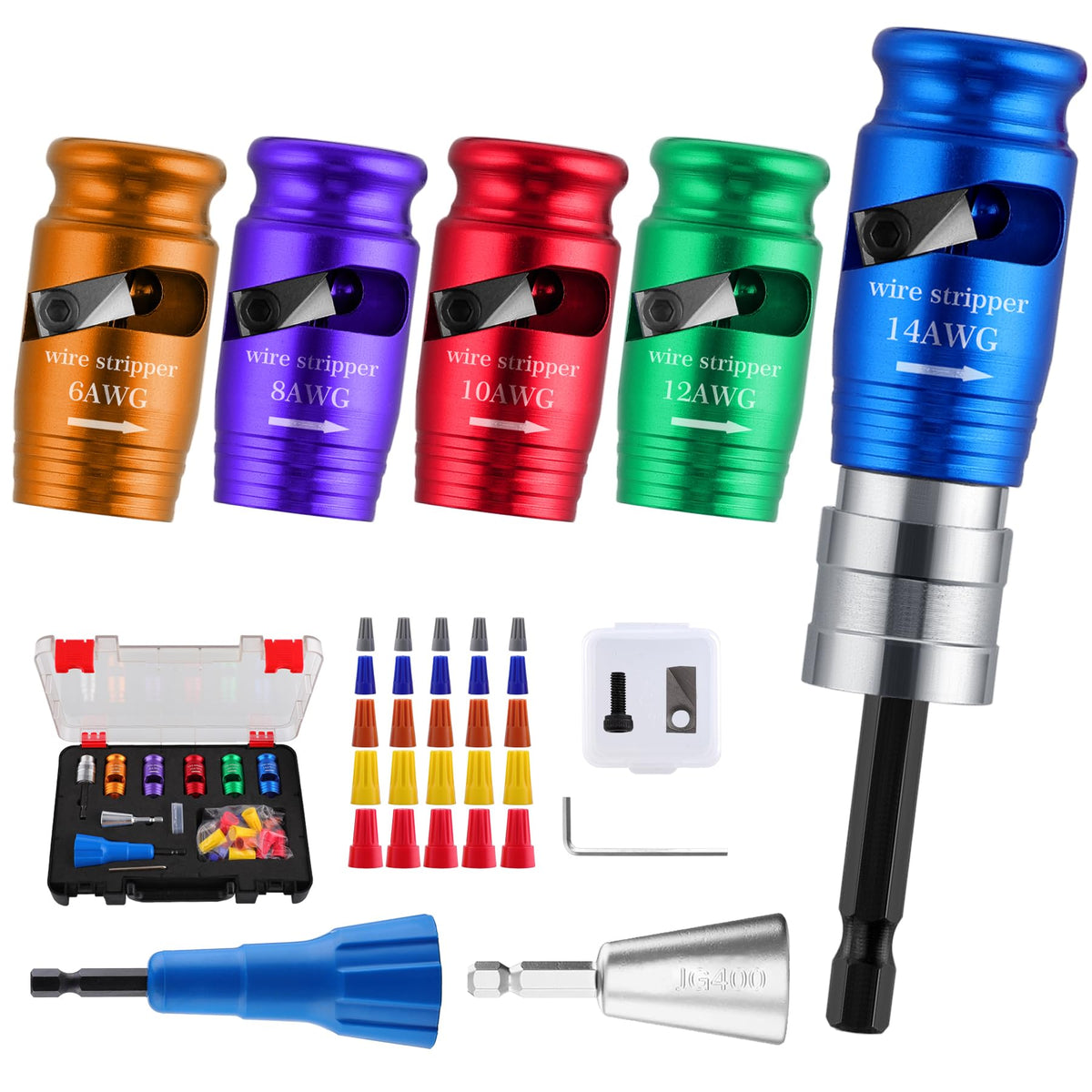 WildBossy wire twister tool kit in box for on-the-go electrical projects.