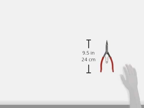 Wilde Tool G409.NP satin finish pliers, USA-made, for durable machine tool work