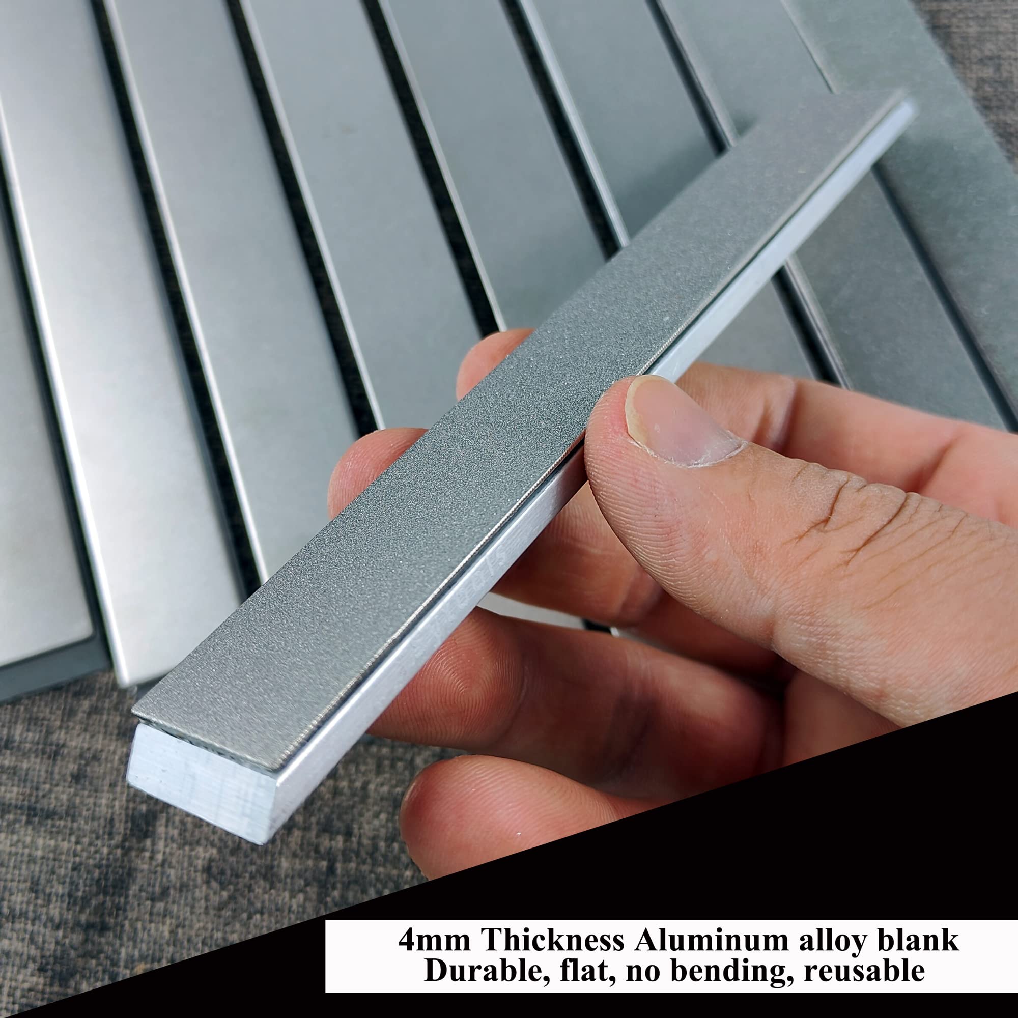 WiliAili plastic holder with stone bonding for secure sharpening
