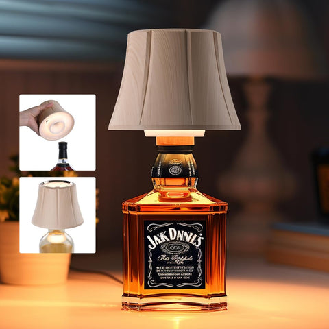 WILIT bottle lamp shades compatibility enables stable lighting for many bottle types.