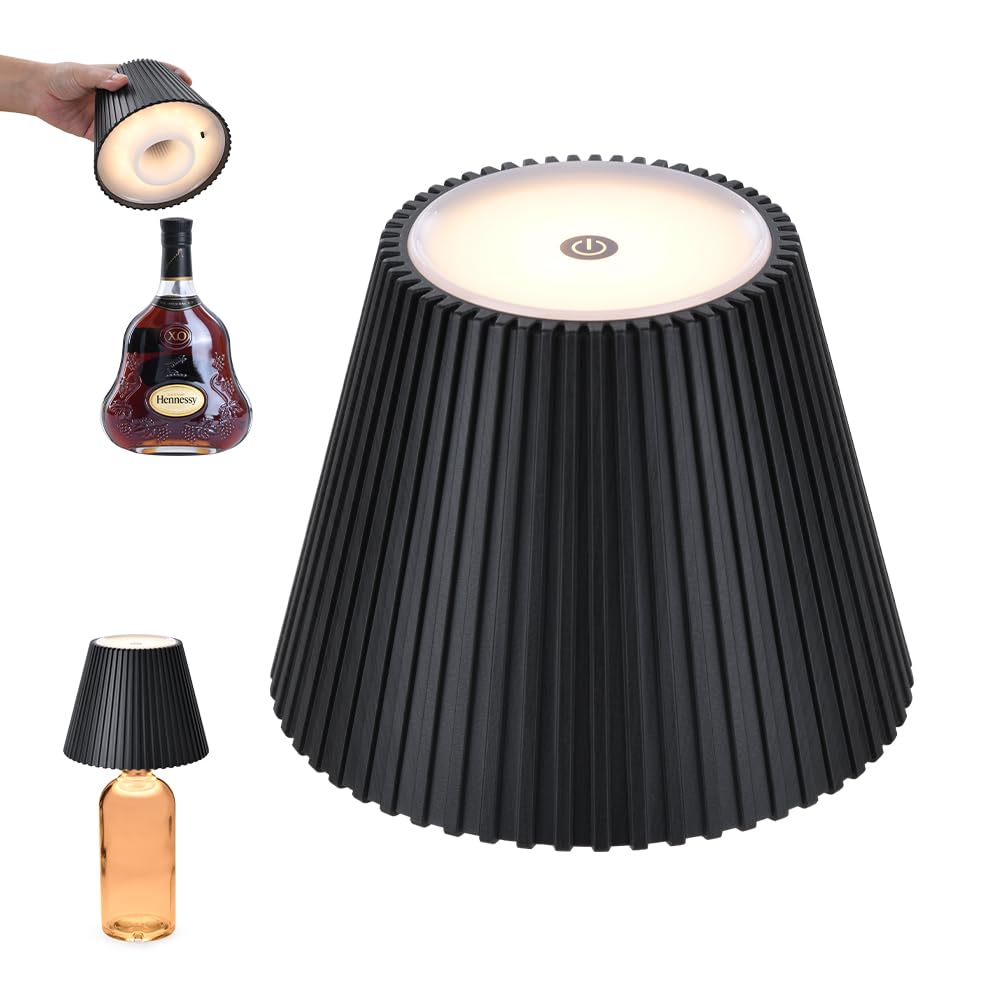 WILIT bottle light with silicone adapter fits many bottles for stylish decor.