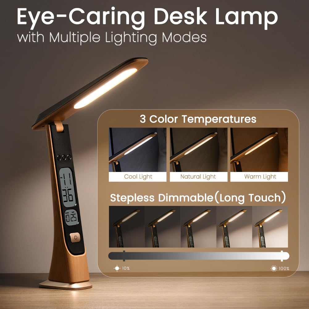 WILIT lamp with built-in time display for quick time checks