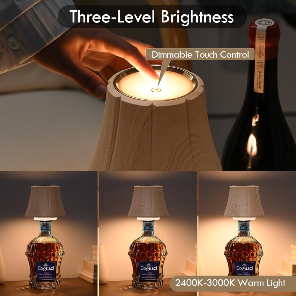 WILIT LED bar table lamp portable design ideal for outdoors and events.