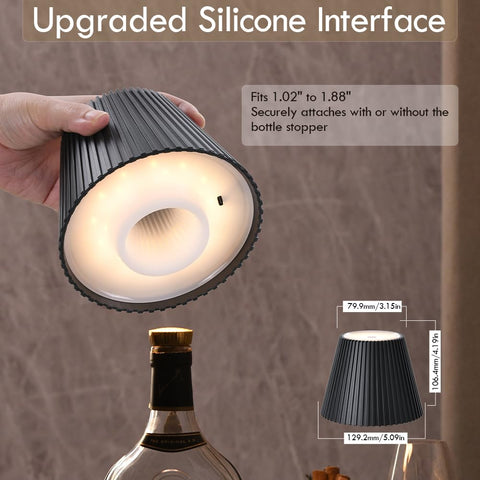 WILIT living room table-top decor lamp enhances ambient lighting.