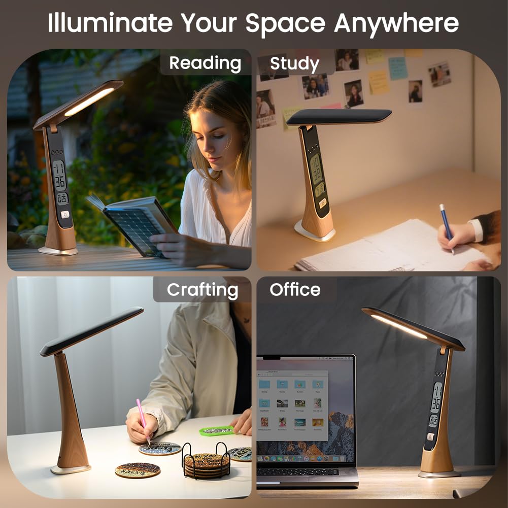 WILIT portable desk lamp in a bag illustrating on-the-go lighting