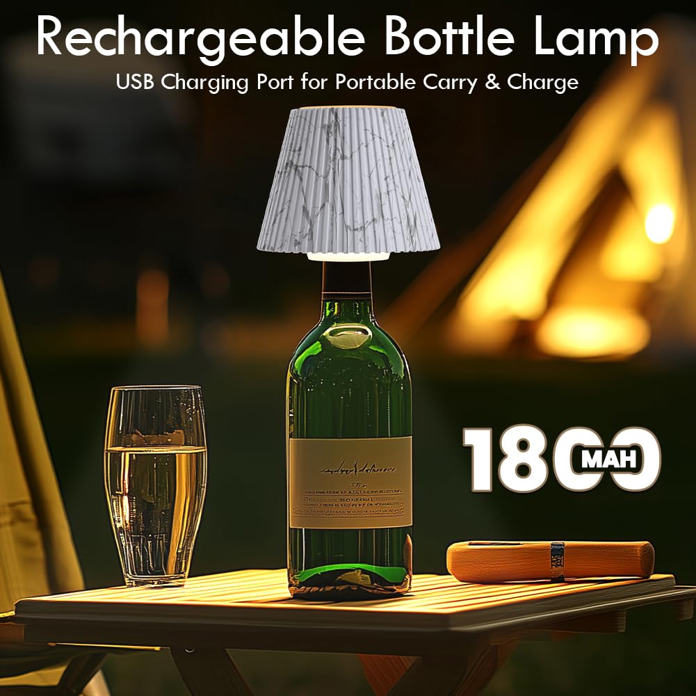 WILIT USB charging compatibility powers the lamp from any USB port.