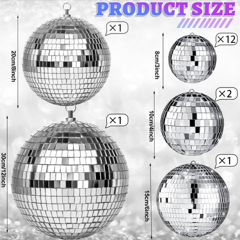 WillBOND 6-inch disco ball adds retro sparkle to weddings.