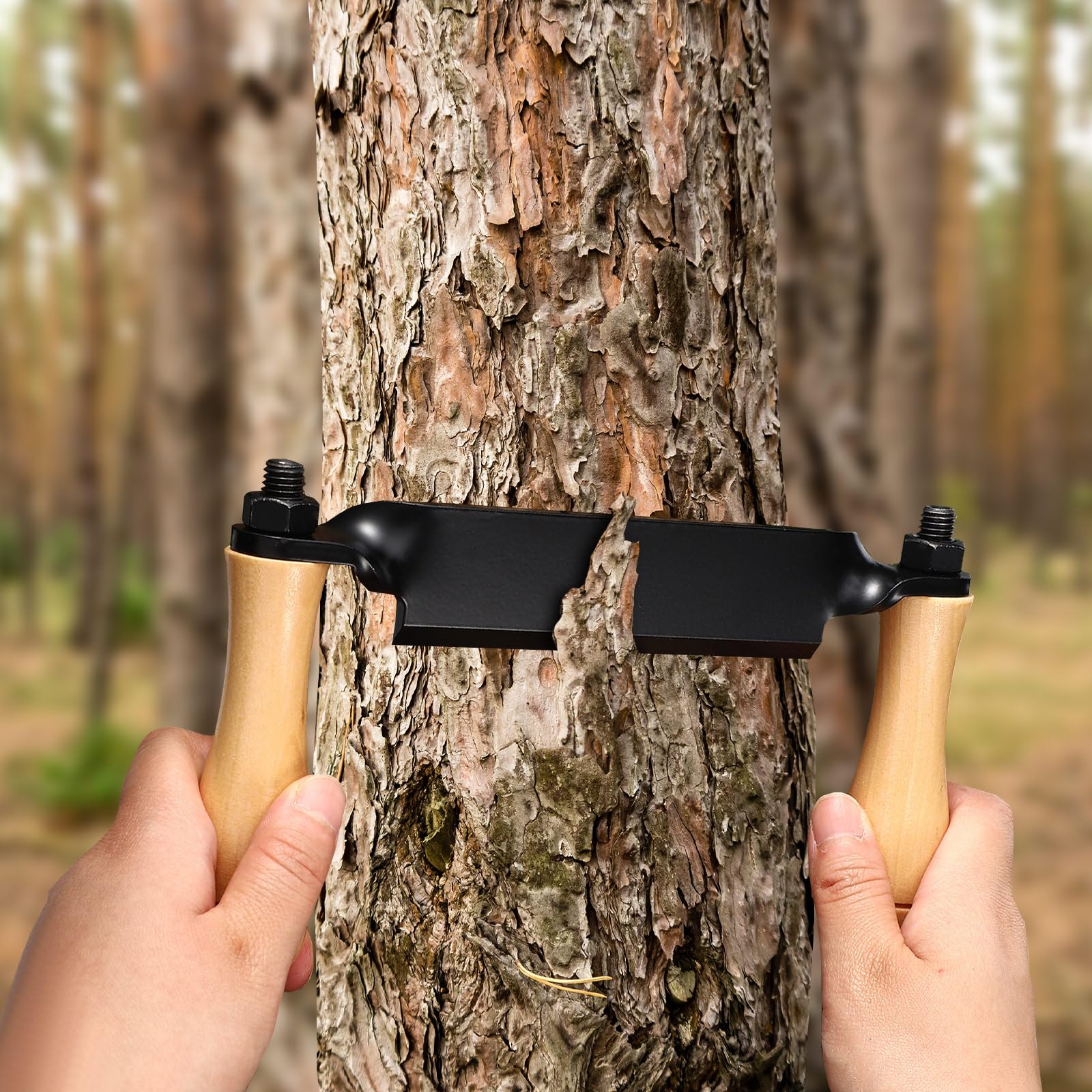 WILLBOND bark removal tool for quick wood prep.