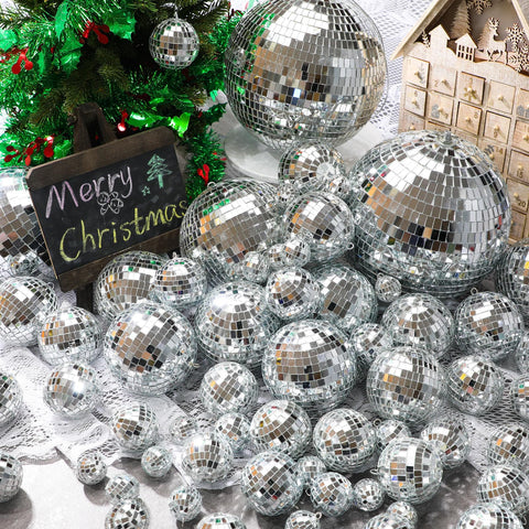Willbond 3.2 inch disco ball mirrors deliver durable shine across events