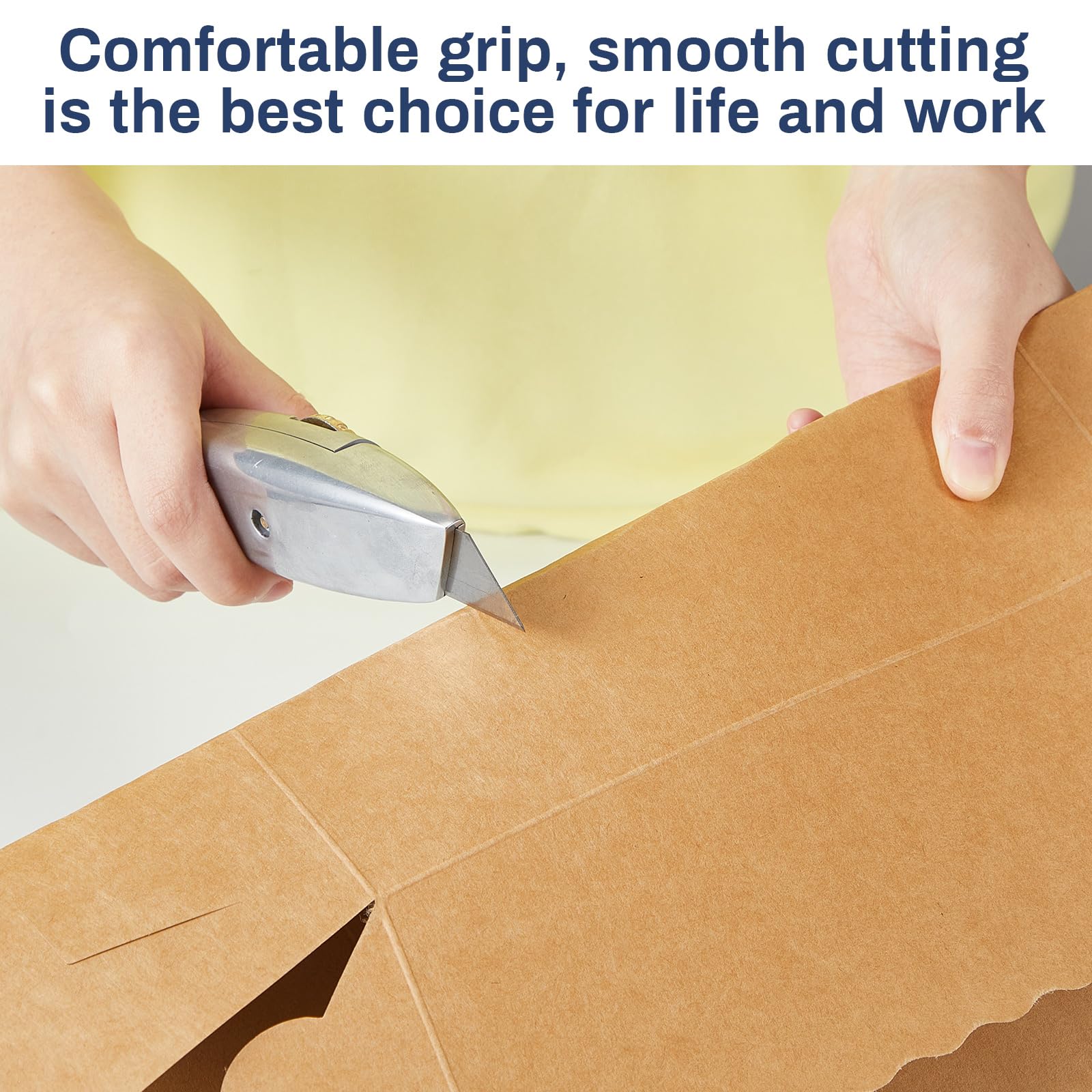 WILLBOND ergonomic grip enhances comfort on long cuts.
