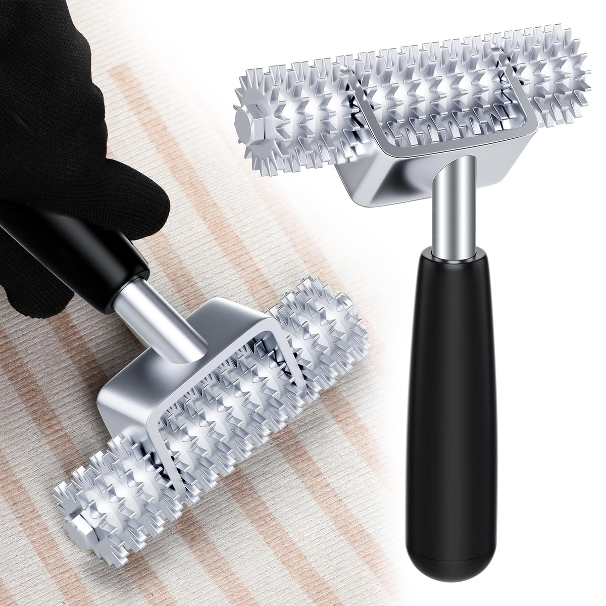 Willbond seam roller with a 4.92-inch wide head for even carpet seams.