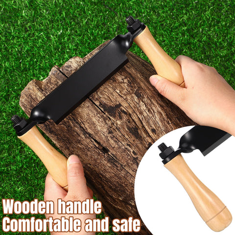 WILLBOND woodworking knife with 16 cm grip distance for secure cutting.
