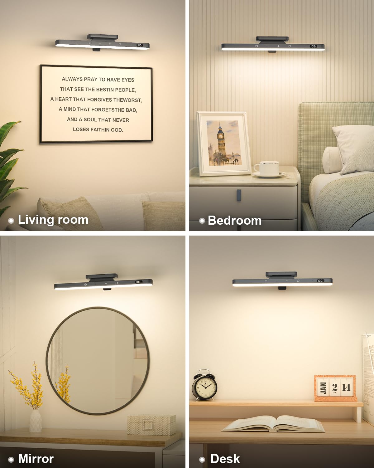 WILLED 3W light installs with adhesive or screws for flexible mounting.
