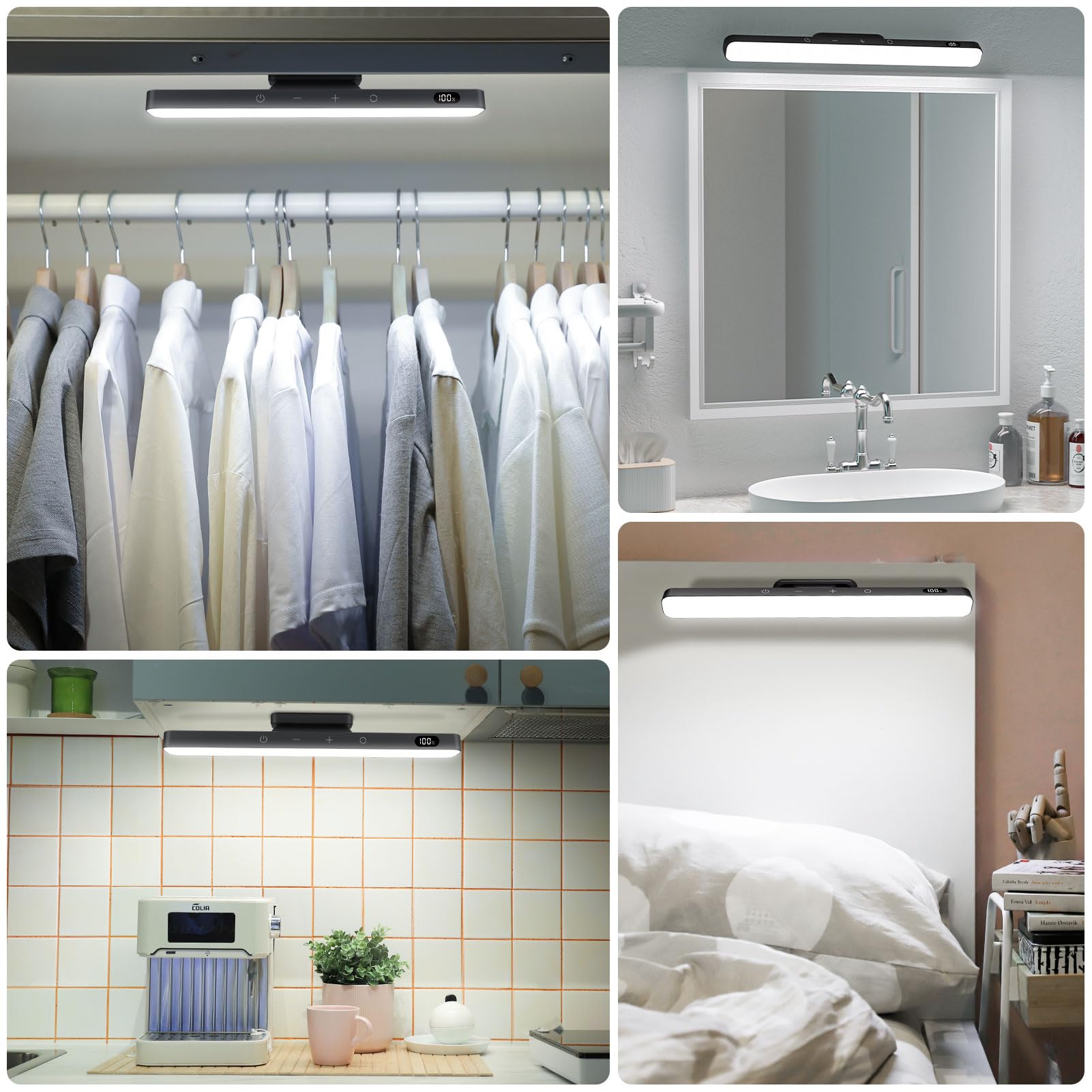 WILLED rechargeable 2500mAh battery powers flexible lighting.