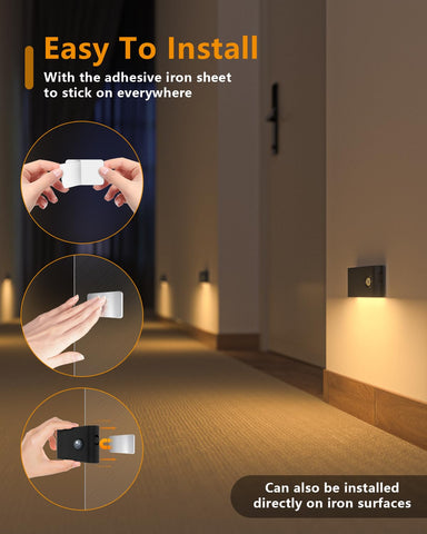 WILLED battery-powered night light supports long, convenient use between charges.