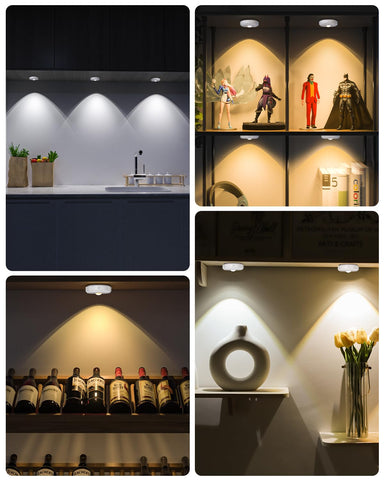 WILLED kitchen and closet lighting setup for versatile spaces.