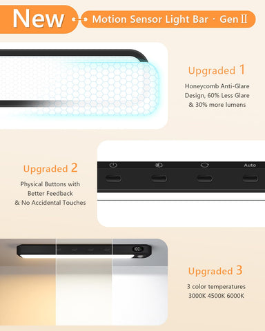 WILLED rechargeable LED bar provides cordless brightness for closets and kitchens