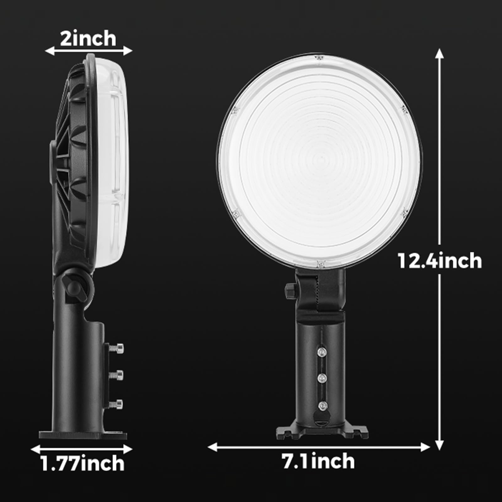 WillGotop wall or pole mount option suitable for fences and barns