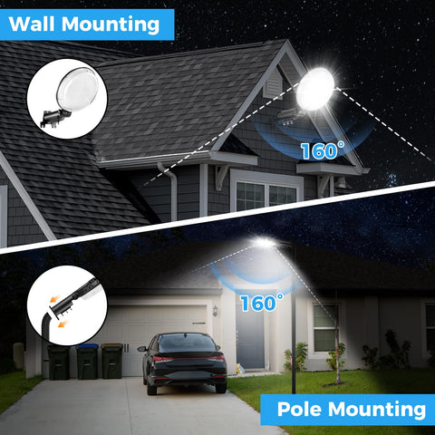WillGotop wide-area illumination ideal for yards and warehouses