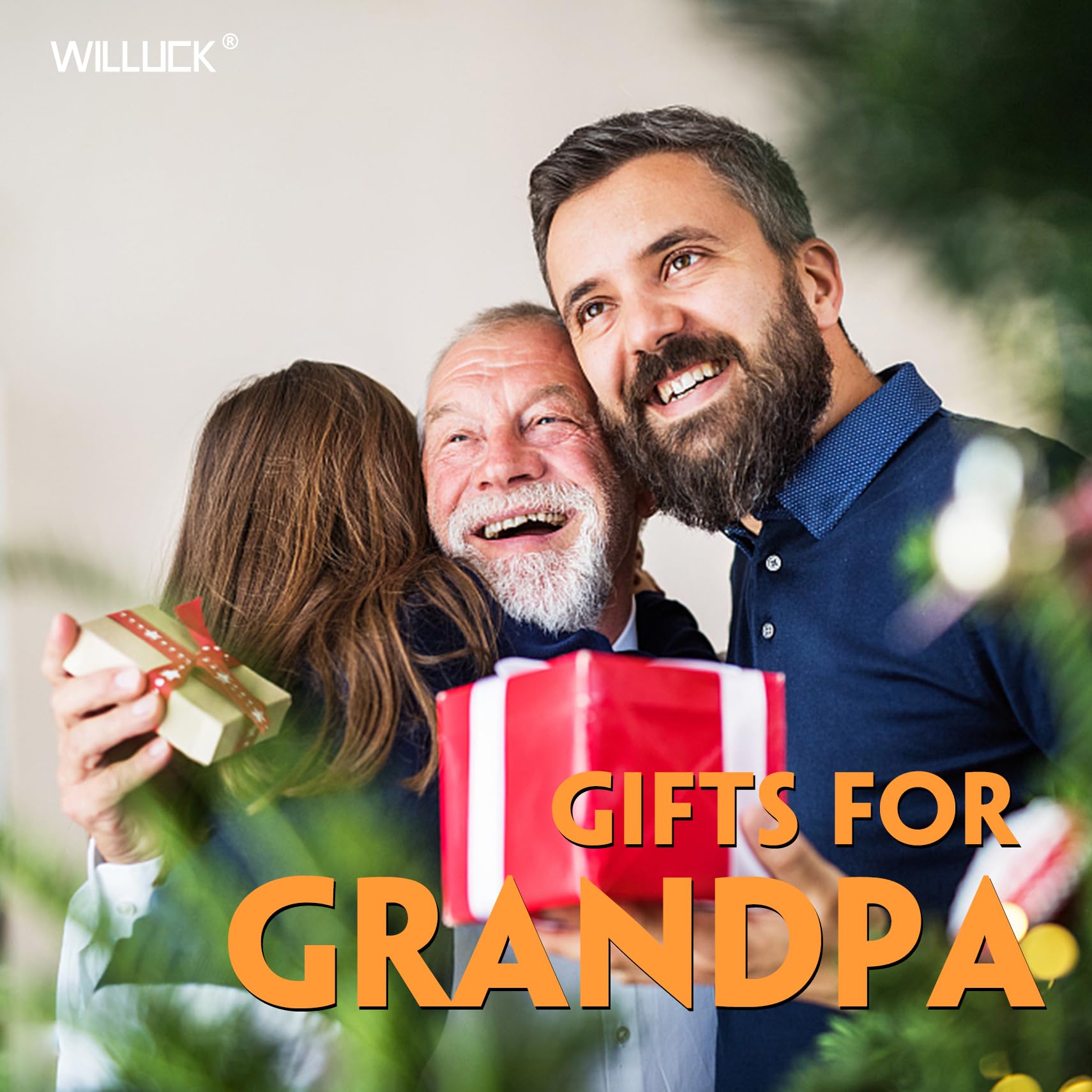 WILLUCK Gift-ready packaging for a thoughtful Grandpa Father's Day gift.