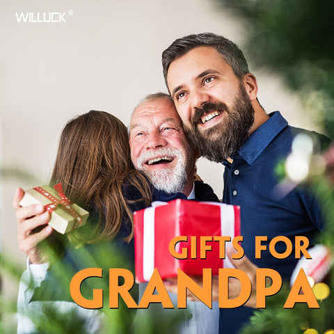 WILLUCK Gift-ready packaging for a thoughtful Grandpa Father's Day gift.