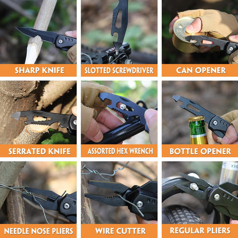 WILLUCK Integrated 3-in-1 screwdriver heads on the hammer side for convenience.