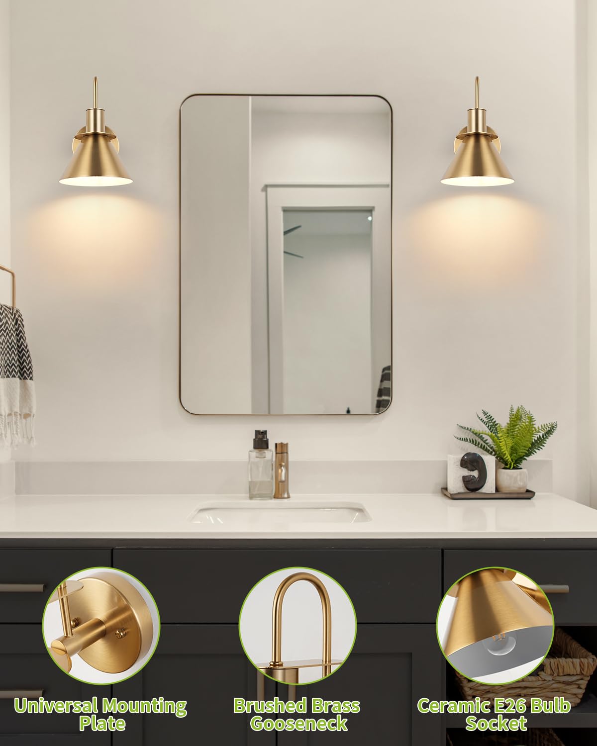 WILON modern wall sconce with easy installation for quick setup.