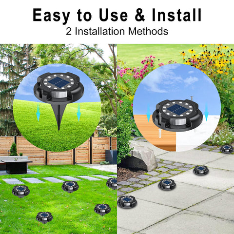 WILUX auto on-off walkway light activates automatically at night