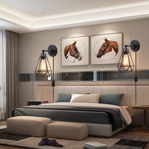 WimiSom LED-compatible bulb in sconce for energy-efficient ambience.