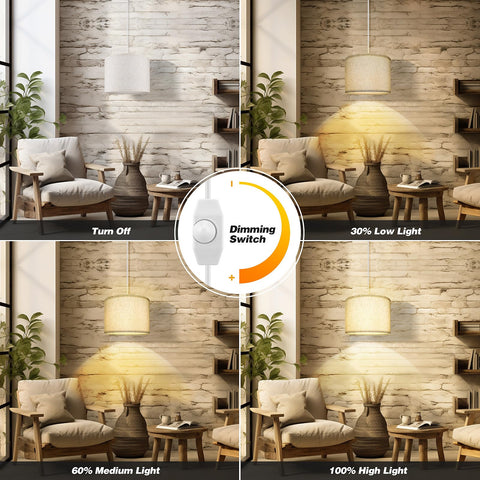WimiSom pendant light enables adjustable brightness for ambient settings