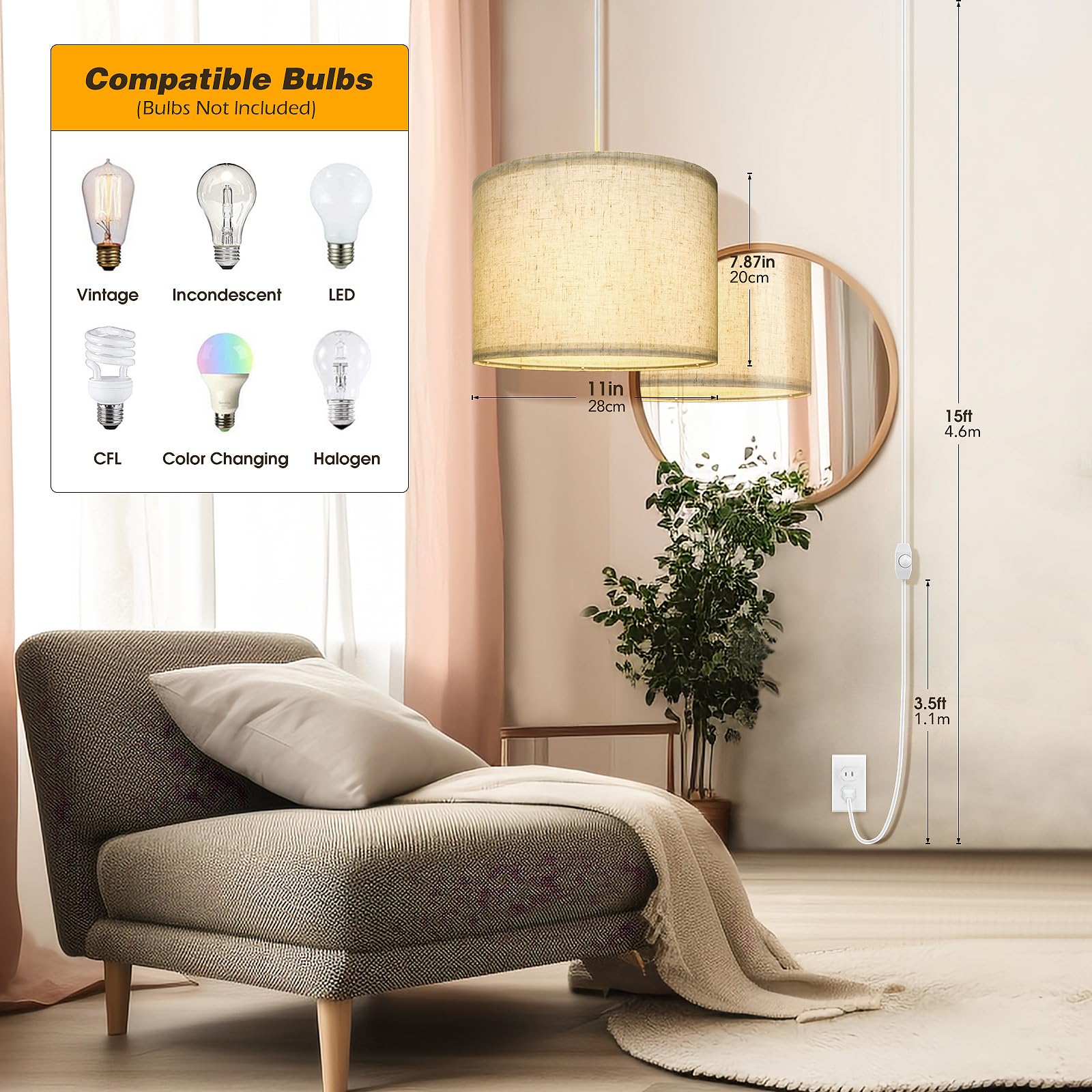 WimiSom UL-listed E26 socket ensures safe bulb compatibility