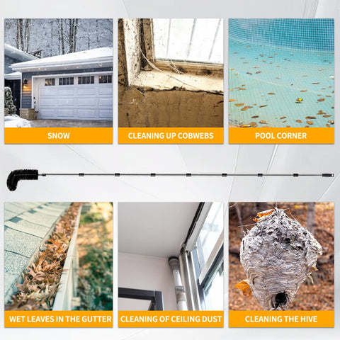 WIN&YING safety and stability base supports ground-based gutter work.
