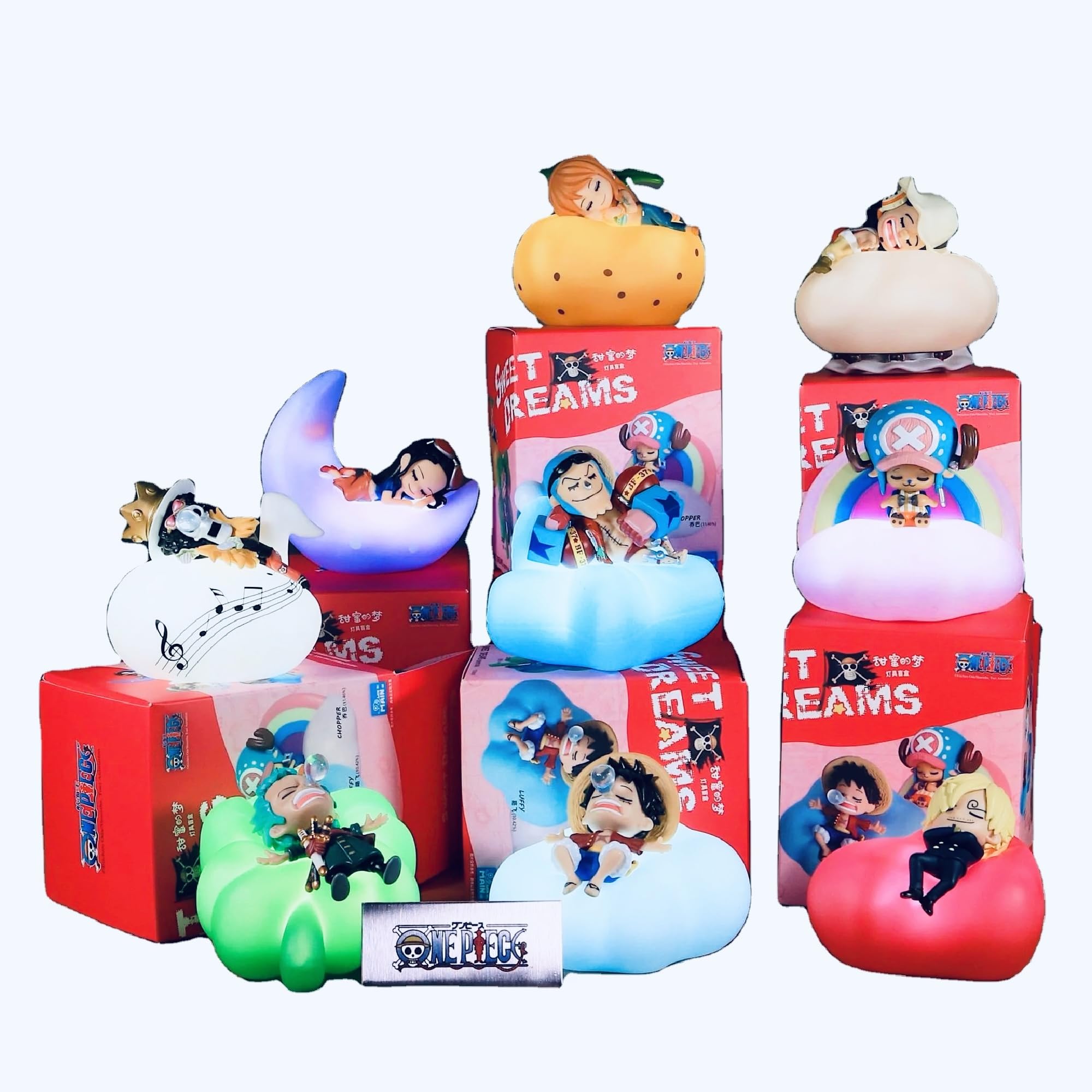 Win Main One Piece nightlight Chopper for cheerful ambiance.