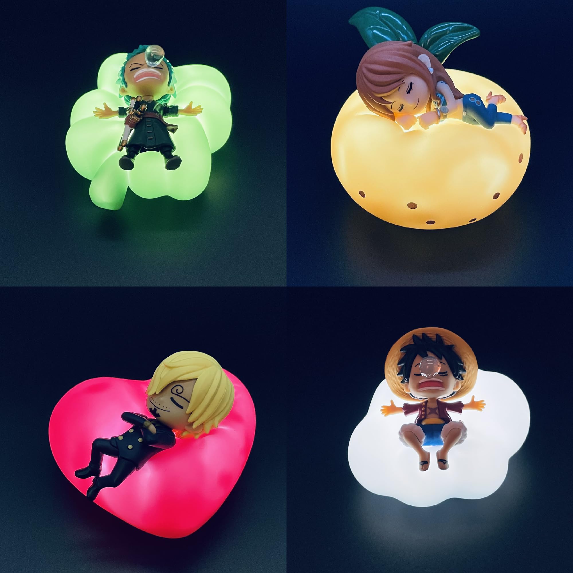 Win Main One Piece nightlight Robin with subtle, stylish illumination.