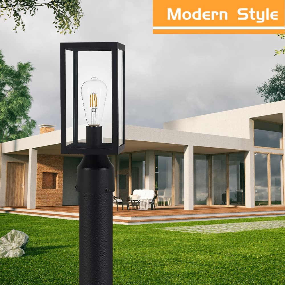 Windben Post Light packaging with lamp, base, and manual