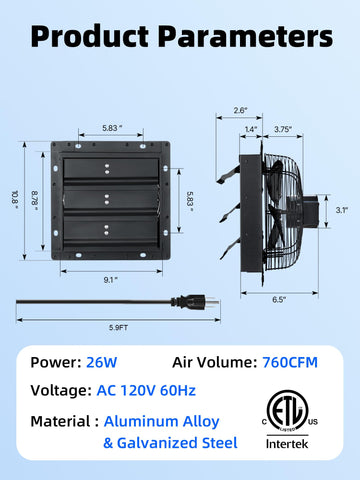 Windigaga unit operating quietly below 40 dB during active cooling