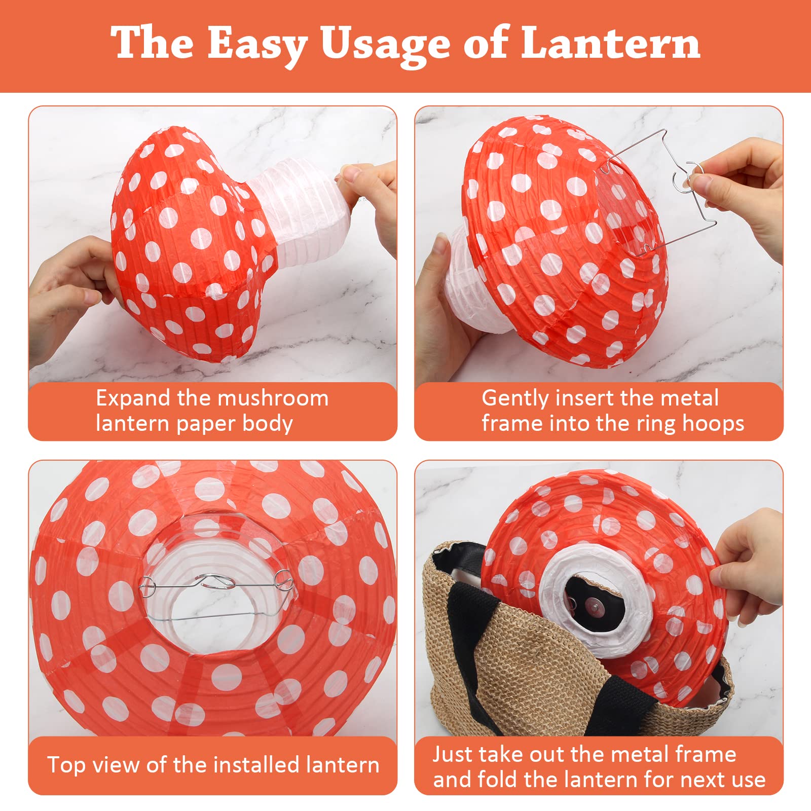 Windspeed mushroom lantern nursery ambience showing soft glow for nighttime decor