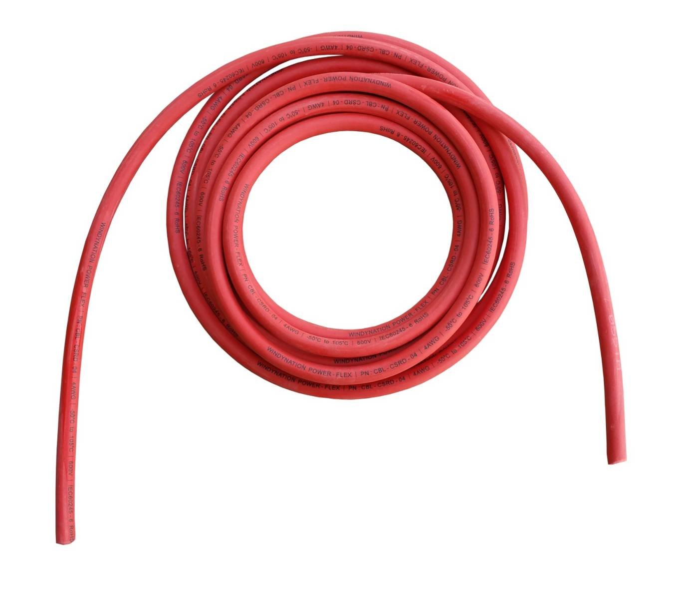 WindyNation SAE J1127 compliant cable for automotive and marine installations