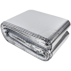 Winemana window insulation roll laid flat showing multi-layer reflective film for heat reduction and cooler spaces.