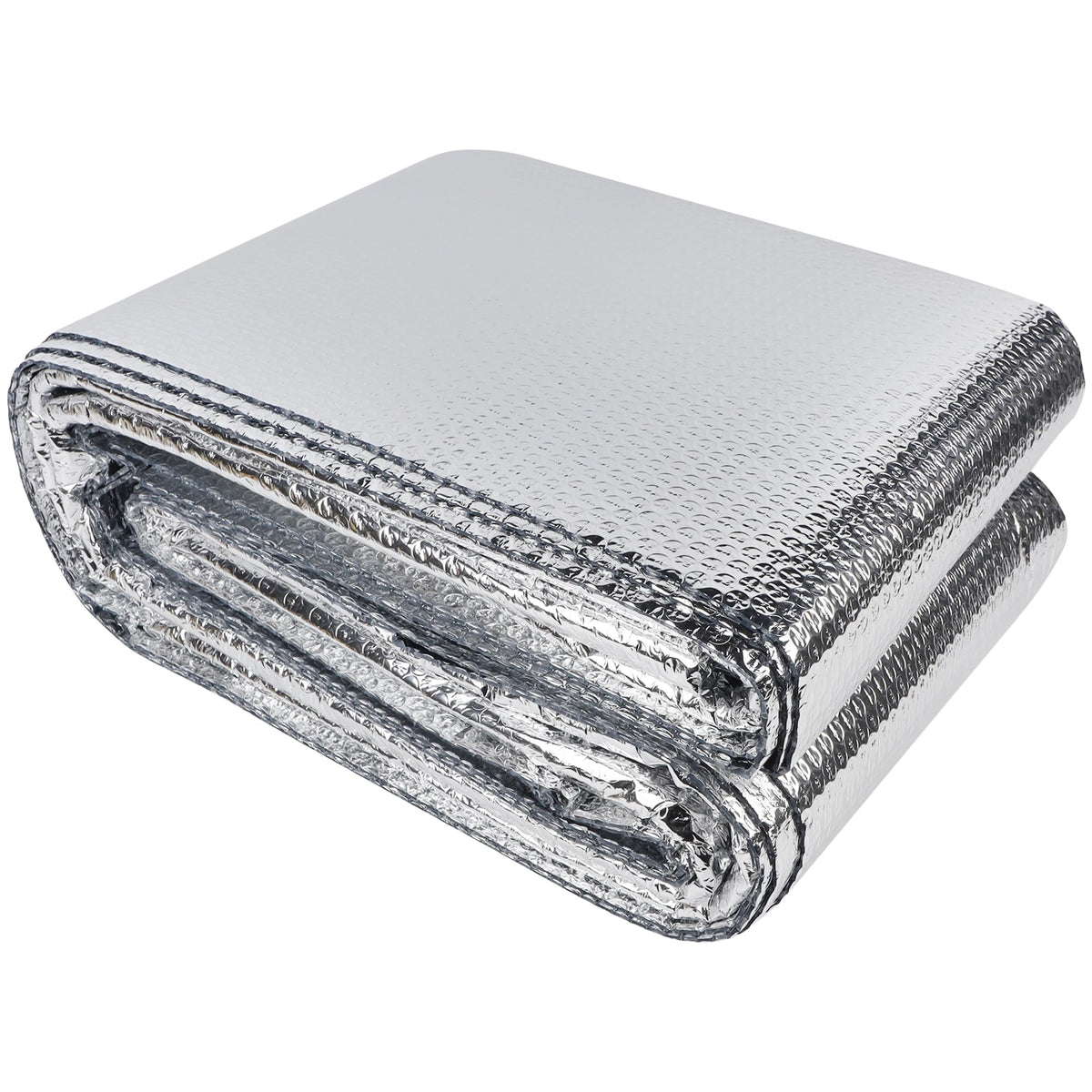 Winemana window insulation roll laid flat showing multi-layer reflective film for heat reduction and cooler spaces.