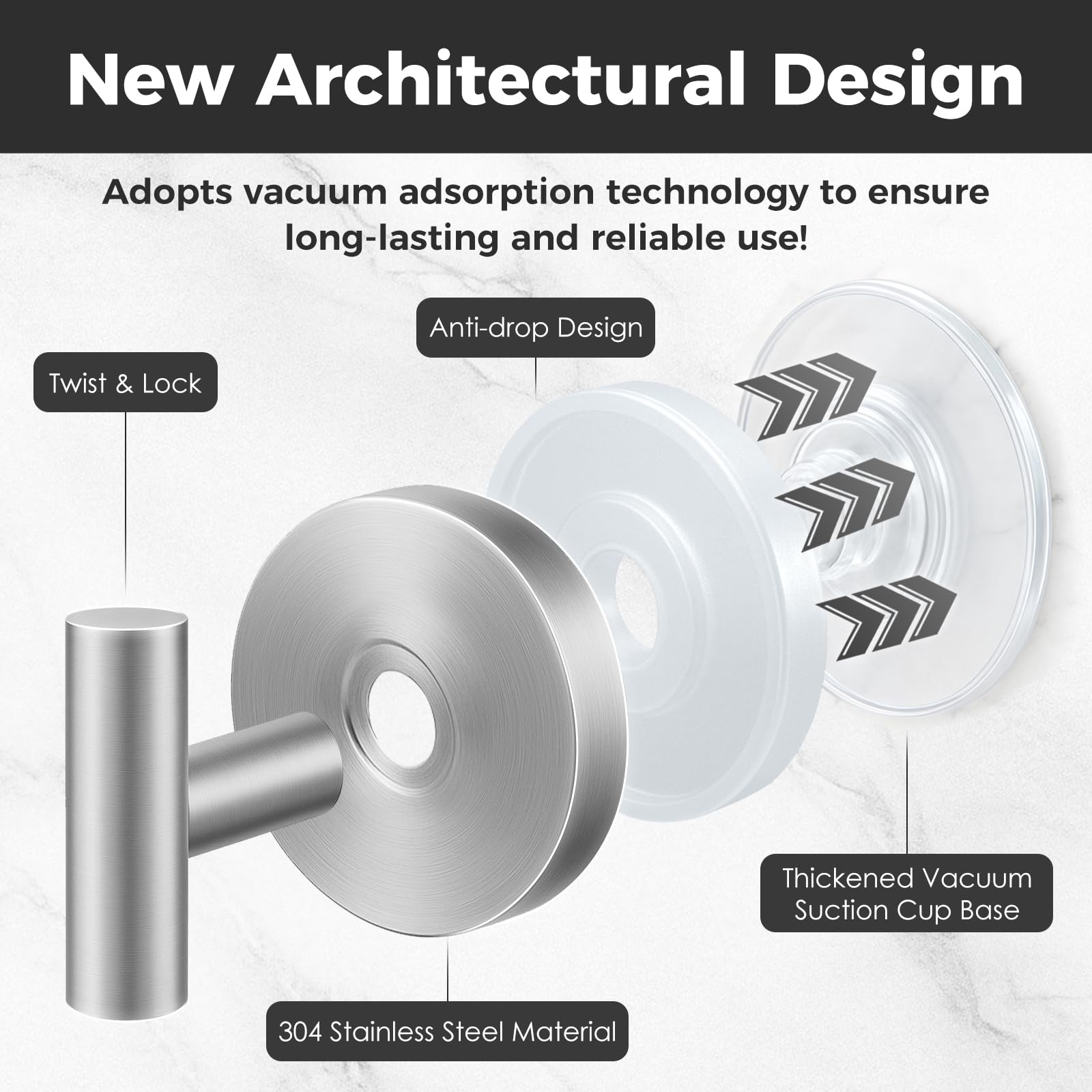 WingWider no-drill removable hooks install quickly without wall damage.