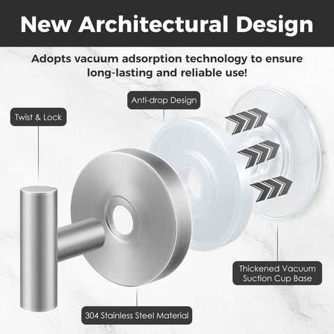 WingWider no-drill removable hooks install quickly without wall damage.