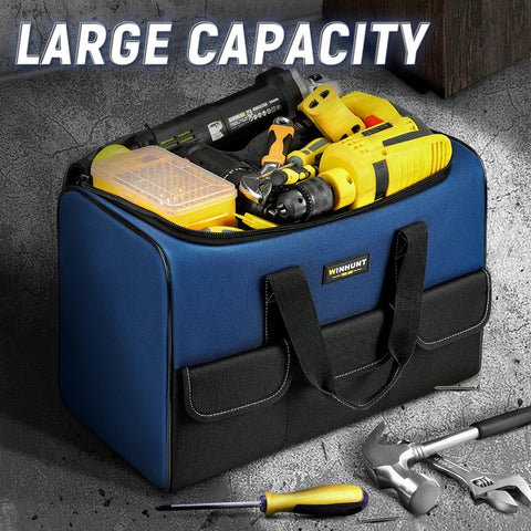 WINHUNT Large Tool Bag use cases for electricians and DIYers.