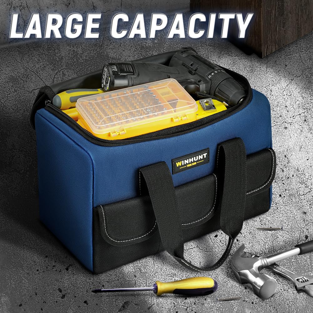 WinHunt tool bag set organized storage on site saves time.