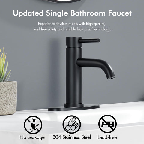 WINKEAR matte black finish resists fingerprints and corrosion for lasting shine.